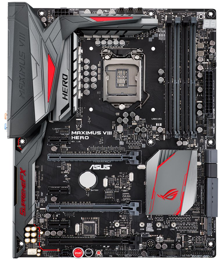 Asus ROG Maximus VIII Hero - Motherboard Specifications On